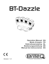 Briteq BT-DAZZLE Bedienungsanleitung