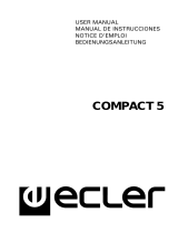 Ecler COMPACT 5 Benutzerhandbuch
