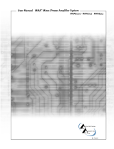 Architectural Acoustics MMA 81502 Benutzerhandbuch