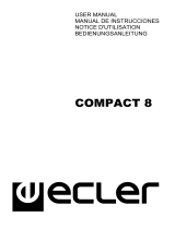 Ecler COMPACT 8 Benutzerhandbuch