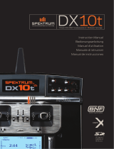 Spektrum DX10t 10-Channel Transmitter/Receiver OnlyMode 1-4 Benutzerhandbuch