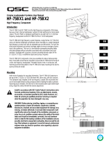 QSC HF-75BX2 Benutzerhandbuch