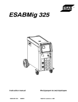 ESAB ESABMig 325 Benutzerhandbuch