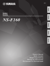 Yamaha NS-F160 Black 1 штука Benutzerhandbuch