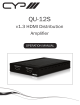CYP QU-12S Benutzerhandbuch