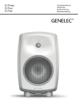 Genelec G Three Active Speaker Bedienungsanleitung