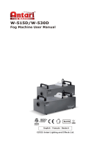 Antari W-515D 1500W Wireless Fogger Benutzerhandbuch