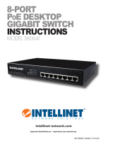 Intellinet 8-Port Gigabit Ethernet PoE  Switch Quick Installation Guide