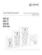 Adam GTC77Grand Theatre Components Benutzerhandbuch