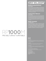 Reloop HiFi RP-1000M Benutzerhandbuch