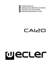 Ecler CA120 Benutzerhandbuch