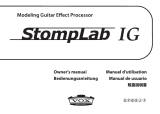Vox StompLab 1G Bedienungsanleitung