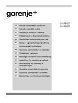 Gorenje GHT62X Benutzerhandbuch