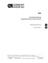 Duerkopp Adler 506-3 Benutzerhandbuch