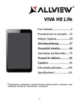 Allview Viva H8 Life Benutzerhandbuch
