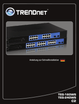 Trendnet RB-TEG-160WS Quick Installation Guide