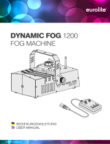 EuroLite Dynamic Fog 1200 Benutzerhandbuch