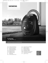 Siemens Vacuum Cleaner Benutzerhandbuch