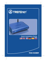 Trendnet TEW-432BRP Quick Installation Guide