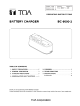 TOA BC-5000-2 Benutzerhandbuch