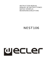 Ecler NEST106 Benutzerhandbuch