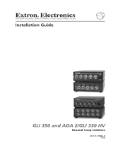 Extron ADA 2/GLI 350 HV Benutzerhandbuch