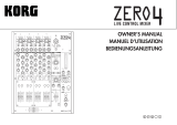 Korg Zero 4 Bedienungsanleitung