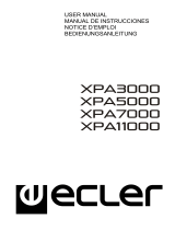 Ecler XPA Serie Benutzerhandbuch