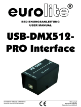 EuroLite USB-DMX512-PRO Benutzerhandbuch