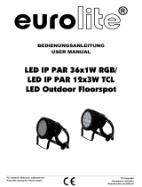 EuroLite LED IP PAR 36x1W RGB Benutzerhandbuch