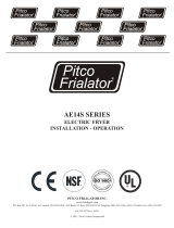 Pitco Frialator AE14S Bedienungsanleitung