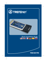 Trendnet TEW-621PC - 300Mbps Wireless N PC Card TEW-621PC Quick Installation Guide