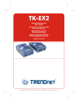 Trendnet TK-EX2 Benutzerhandbuch