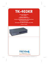 Trendnet TK-403KR Benutzerhandbuch