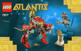 Lego Atlantis - Seabed Strider 7977 Bedienungsanleitung