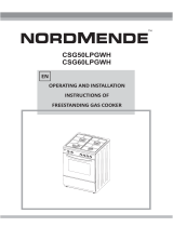 Nordmende CSG60LPGWH Benutzerhandbuch