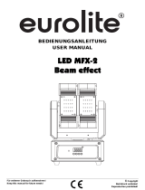 EuroLite LED MFX-4 Beam Effect Benutzerhandbuch
