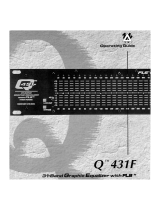Peavey Q431F 31-Band Graphic Equalizer Bedienungsanleitung