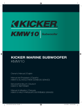 Kicker 2016 KMW10 Subwoofer Bedienungsanleitung