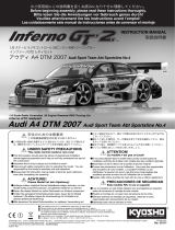Kyosho AUDI A4 DTM 2007 Bedienungsanleitung