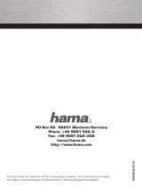 Hama 00049256 Bedienungsanleitung