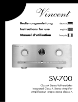 VINCENT SV-700 Bedienungsanleitung