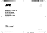 JVC KD-X230 Bedienungsanleitung