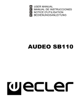 Ecler AUDEO SB110 Benutzerhandbuch