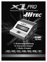 HiTEC Multicharger X1 Pro Bedienungsanleitung