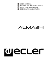 Ecler ALMA24 Benutzerhandbuch