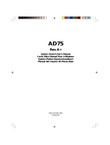 DFI AD75 Benutzerhandbuch