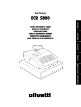 Olivetti ECR 5800 Bedienungsanleitung