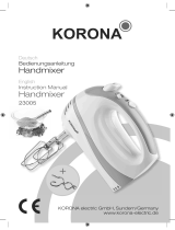 Korona 23005 Bedienungsanleitung