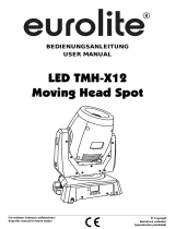 EuroLite LED TMH-X12 Moving-Head Spot Benutzerhandbuch